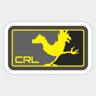 CRL - Chocobo Racing League Sticker
